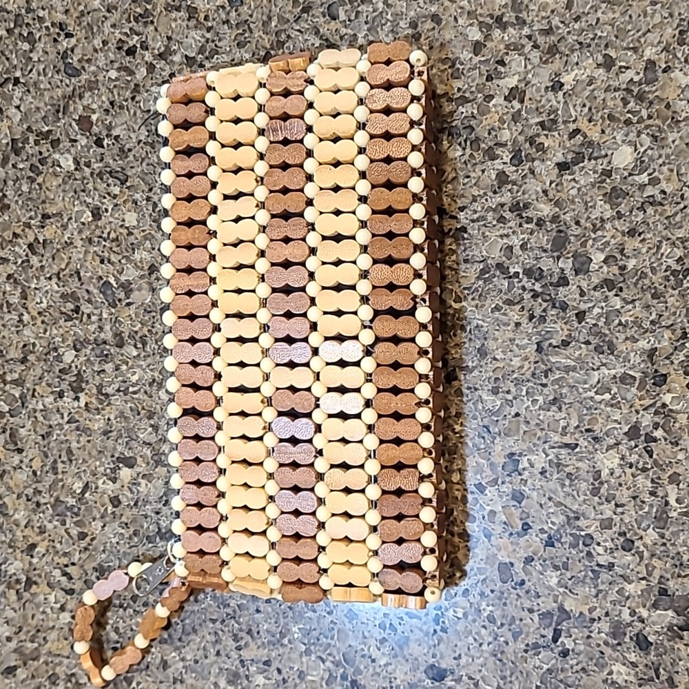 Hand crafted wooden beads cluth